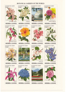 SIERRA LEONE francobolli serie completa nuova Yvert e Tellier 1418/33